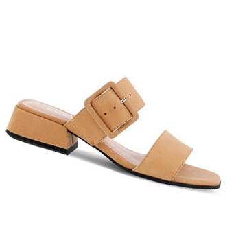 Ecco Elevate Squared Sandaler Dame Brune | NO 170NWY